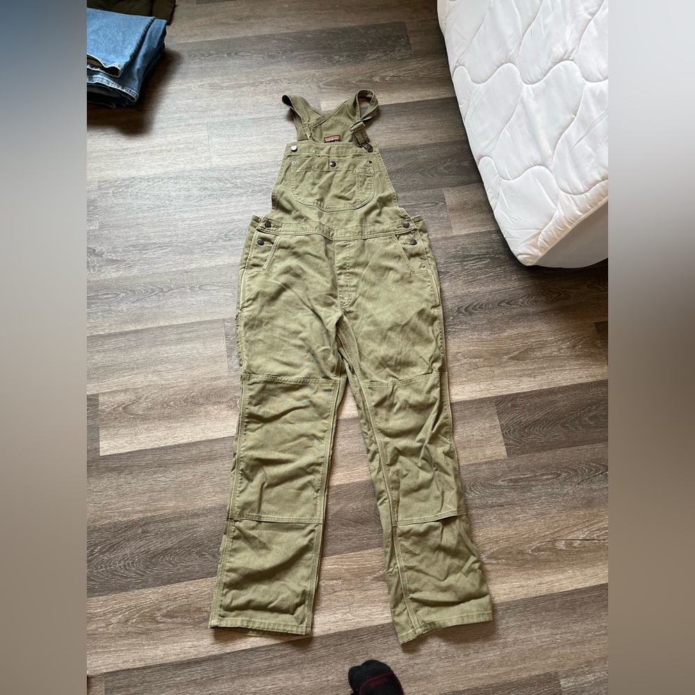 Patagonia Olive Overalls